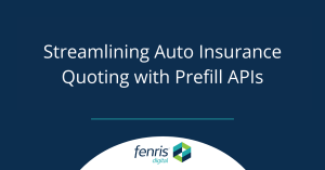 graphic Streamlining Auto Insurance Quoting with Prefill APIs